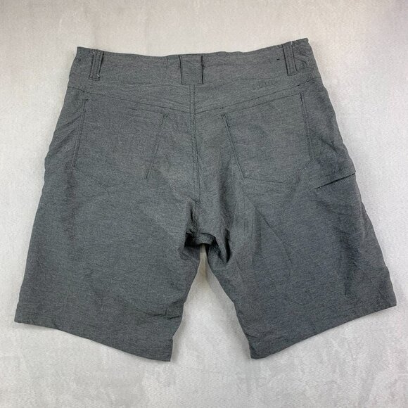 Kuhl Mens Shorts 34 Gray Shift Amphibia Nylon Stretch Outdoor Hiking Swimming - Picture 10 of 12
